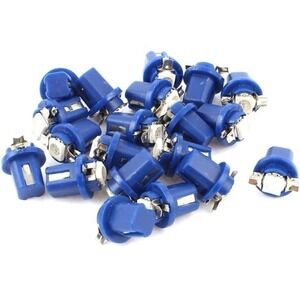 Qtqgoitem B8.5D Blue 5050 LED Dash Lamp 10 Pcs Interior (Model: 9be da0 0e7 154